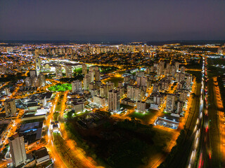 Foto aérea bairro Nova Aliança em Ribeirão Preto