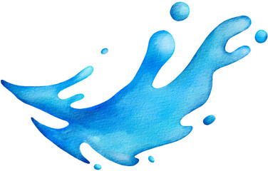 water splash watercolor png