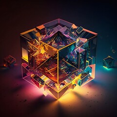 Abstract Art: Inspiring and Unique Backgrounds for Your Projects (ai generated)