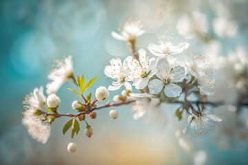 Fototapeta na wymiar cherry blossom flowers