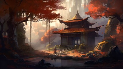 RPG Journey Game Art Wallpaper Background