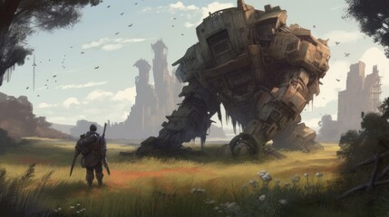 RPG Journey Game Art Wallpaper Background