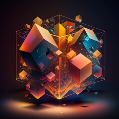 Abstract Art: Vibrant and Expressive Patterns for Your Creative Needs (ai generated)