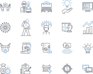 Diversity and inclusion line icons collection. Equality, Tolerance, Harmony, Respect, Integration, Multiculturalism, Empathy vector and linear illustration. Unity,Open-mindedness,Acceptance outline