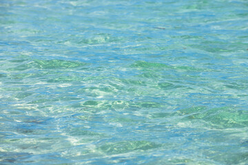 沖縄県　竹富島・アイヤル浜の風景
