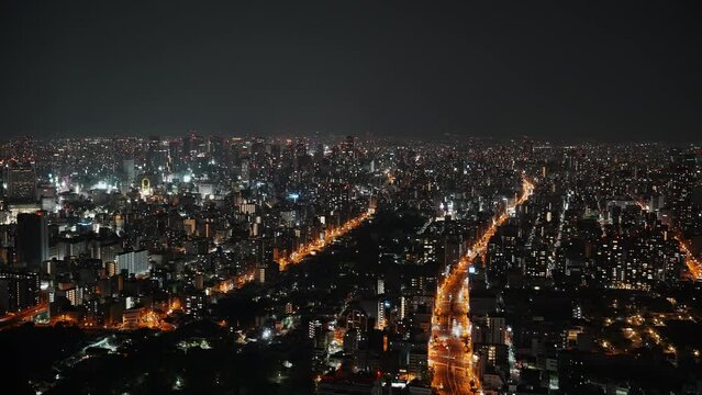 大阪市の夜景