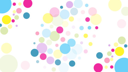 geometric multicolor confetti abstract background