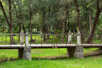 bonito puente en la naturaleza.