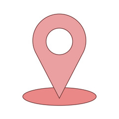 Location Icon Illustration
