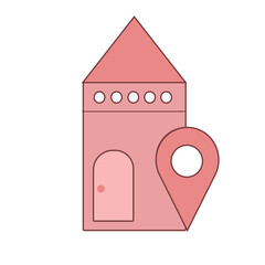 Location Icon Illustration
