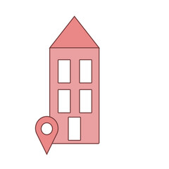 Location Icon Illustration
