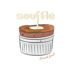 Souffle Icon Vector Design.