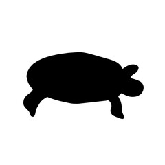 Turtle Vector Silhouette