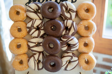 Display of delicious sweets and trinkets