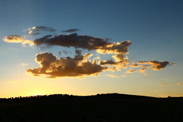 Atardecer de oro
