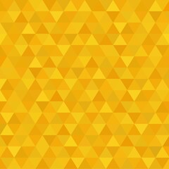 Obraz premium Golden triangle background. Abstract vector image for banner, presentation, brochure and more. eps 10
