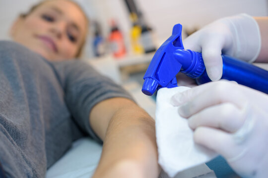 concept of a mosquito bites