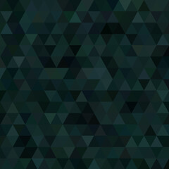 Black polygonal style. Design element. Triangles. eps 10