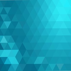 Obraz premium Blue triangles3D pattern. Abstract colorful backgropund eps 10