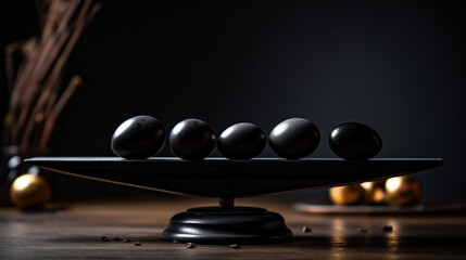 dark balance, Generated AI