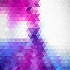 Geometry abstract background with colorful background. Vector background.