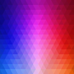 Vector modern background. Geometric illustration. Multicolored triangles. eps 10