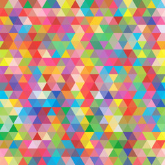 Awesome Stylish Geometric background with colorful triangles. eps 10