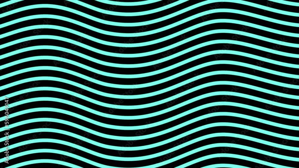 Poster striped background with distorted bend. design. bright background with stripes curves with visual il