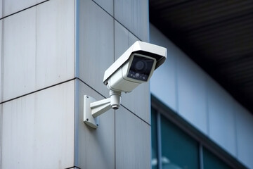 security camera on a wall, cctv