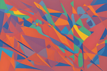 abstract background with triangles 3