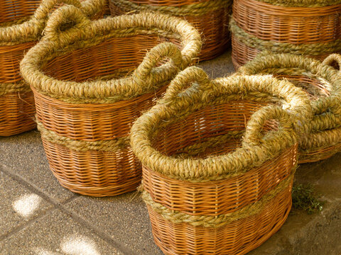 Canastos de Mimbre de la zona central de Chile, Artesan&iacute;a de Chimbarongo Regi&oacute;n de Ohiggins.