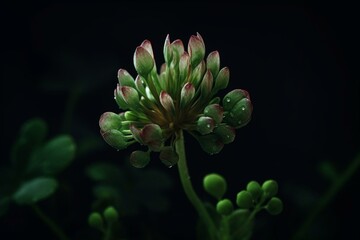 Fototapeta na wymiar Composite picture of clover. Generative AI