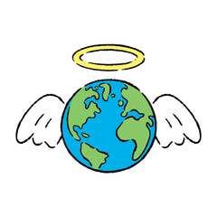 地球_アメリカ・ヨーロッパ・アフリカ_天使の輪