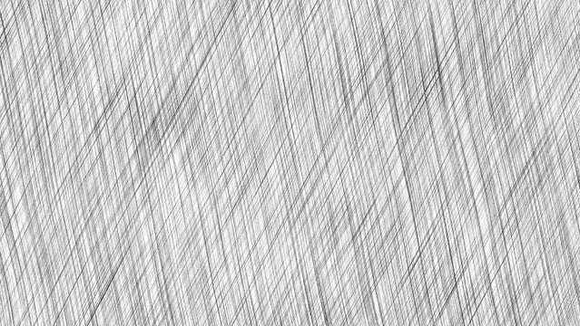 Pencil sketch drawing background hand drawn animation. Looped animated hand-drawn pencil texture for overlay, cut, and use in motion design.