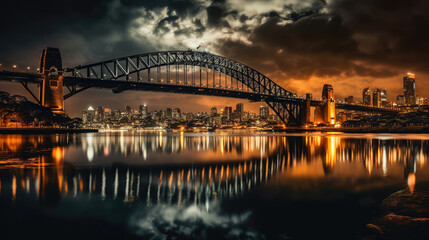Fototapeta na wymiar Sydney. Breathtaking travel destination place. Generative AI