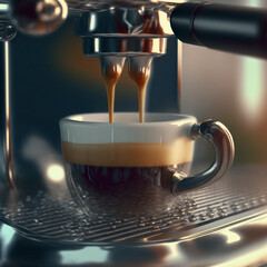 cup of coffee coffee machine