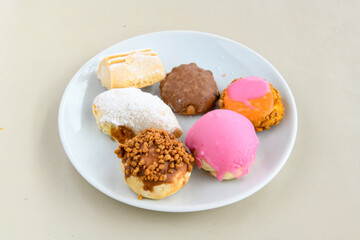 Turkish homemade sweet and savory cookies .Tatli tuzlu kurabiye. Kuru pasta