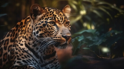 Obraz premium large cat native to South America.generative ai