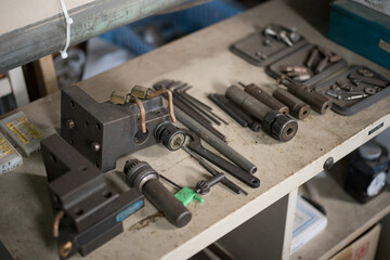 Tools used in NC lathe
