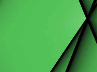 Naklejka premium Tło zielone paski kształty abstrakcja 