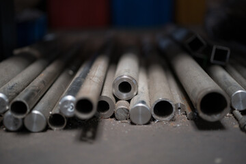 Material shelves for stainless steel, iron, and aluminum
