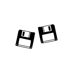 Obraz premium vintage two disk doodle vector illustration