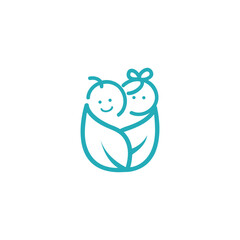 Baby healthcare logo design
