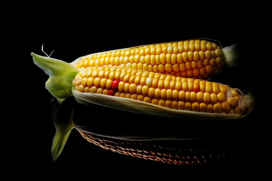 Fresh Corn Multicolor Corn Corn Cobs Vegan Vegetarian Corn 