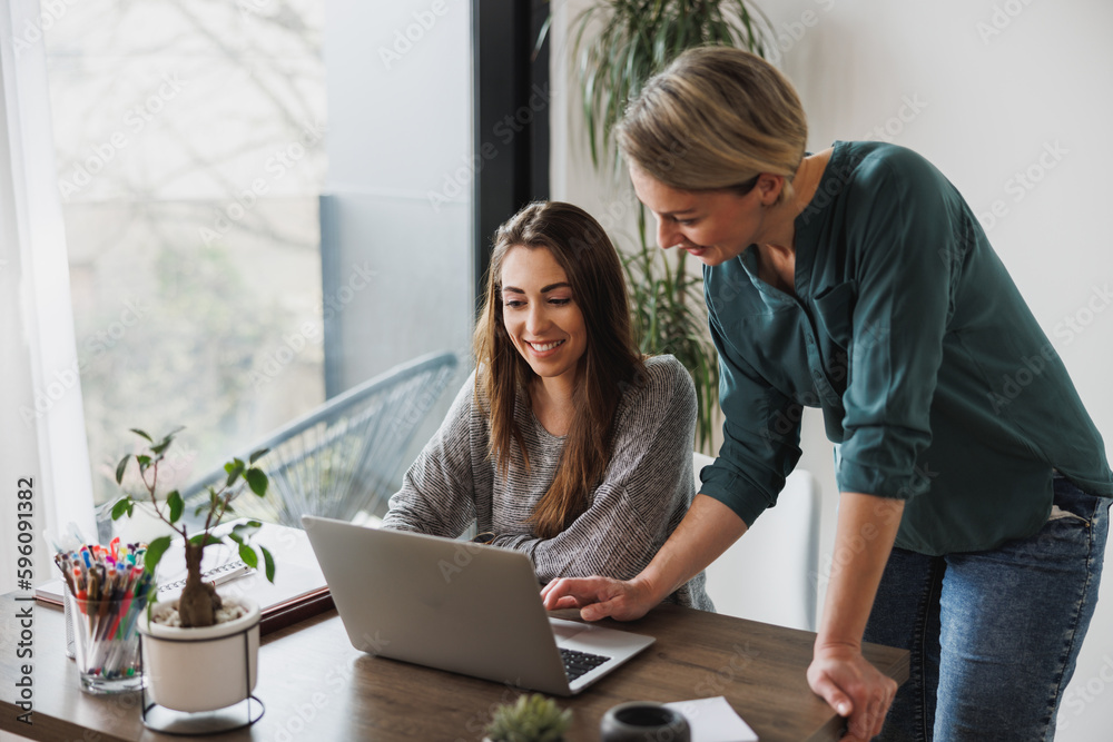 Wall mural Freelancer Working From Home