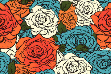 Rose pattern