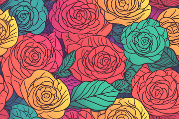 Rose pattern