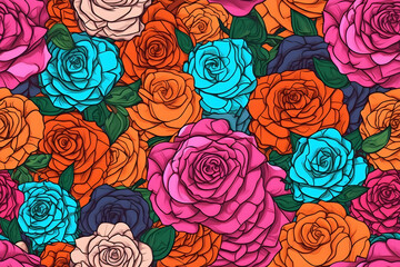 Rose pattern