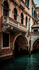 Fototapeta na wymiar Venice. Breathtaking travel destination place. Generative AI