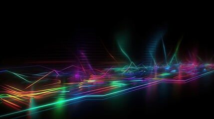 abstract light background.generative ai